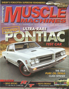 HEMMINGS MUSCLE MACHINES 2010 OCT - RARE GTO, 440-6, 427 L72, AMC